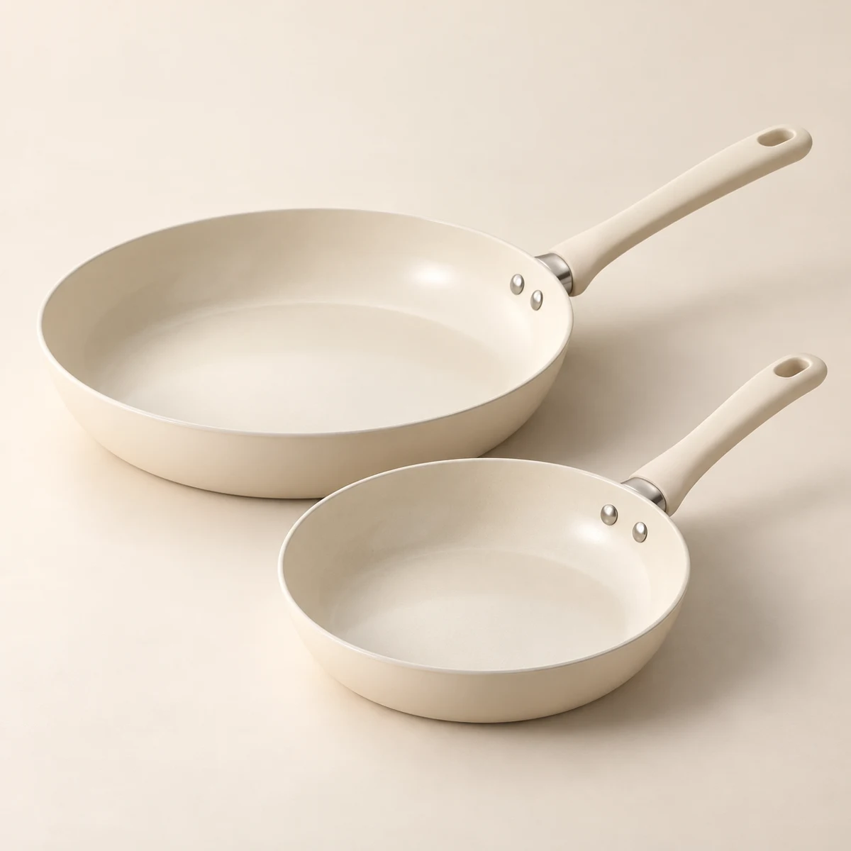 Breakfast Pair, Cream, 20 + 24 cm