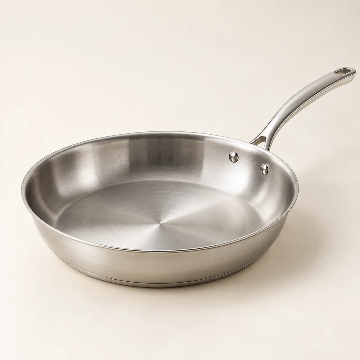 Gather Stainless Fry Pan, Silver, 26 cm
